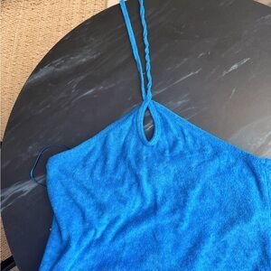 Hollister Bright Blue Terry dress